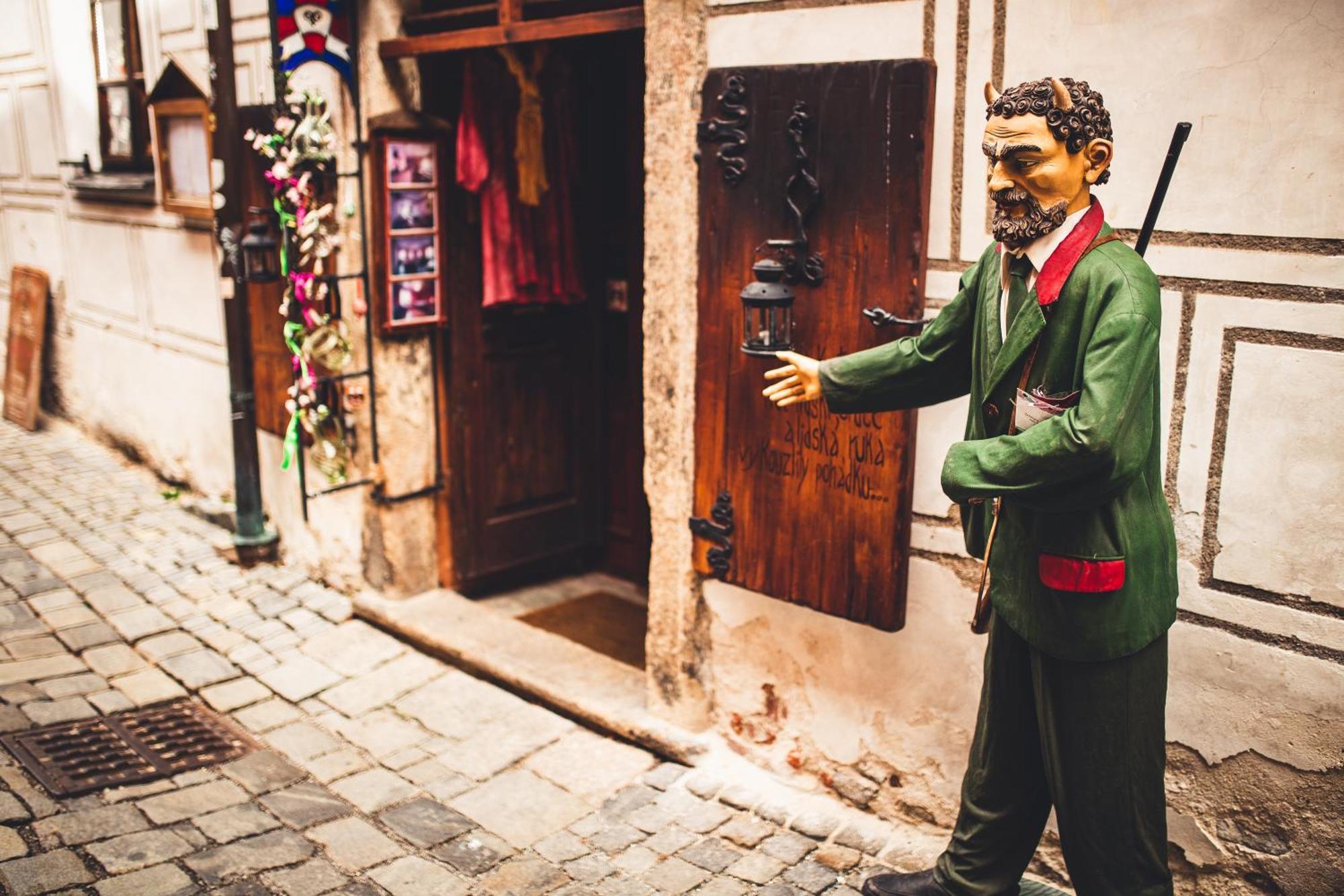 Pension Cert A Kaca Český Krumlov Buitenkant foto